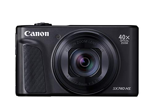 Canon PowerShot SX740 HS Black Compact Digital Camera Zoom Lens 40