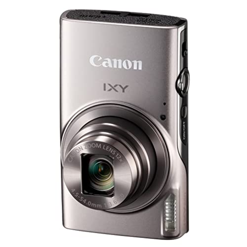 Canon IXY 650 silver compact digital camera 12x optical zoom Wi-Fi IXY650SL