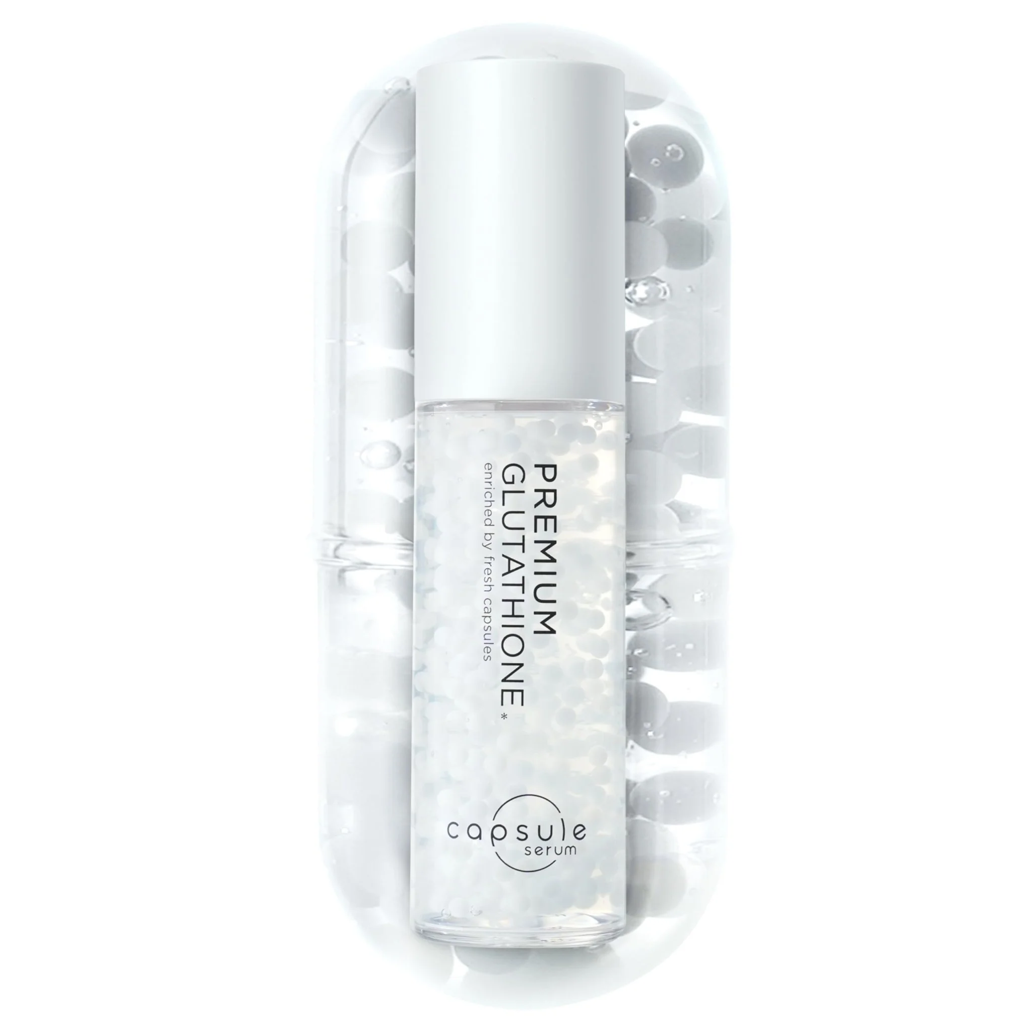 Capsule Serum High-Potency Glutathione G Facial Serum 30ml Vit C & Niacinamide