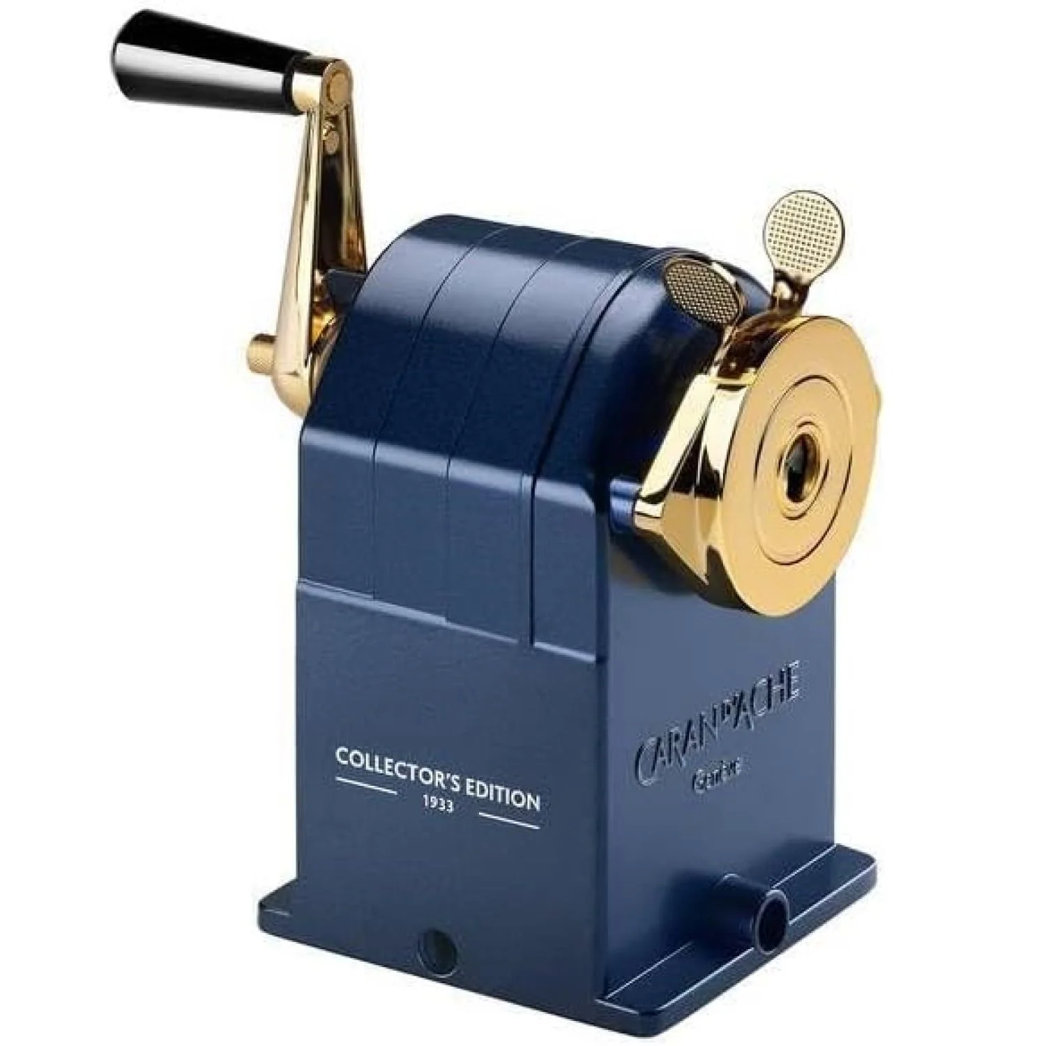 Caran d'Ache Metal Sharpener Christmas 2024 Collection CC0455-024 Cosmic Blue