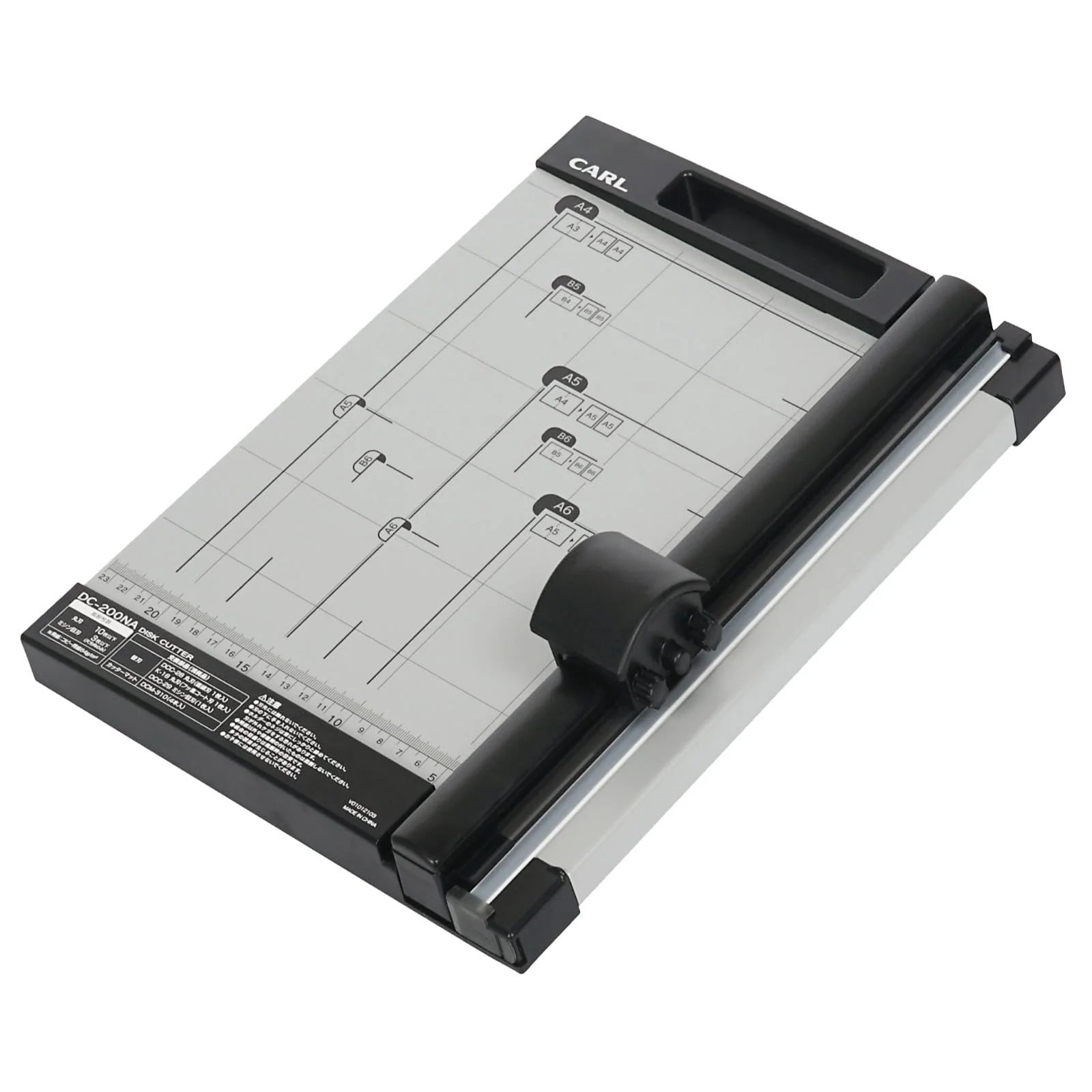 CARL Paper Cutter A4 Paper Trimmer 10 Sheets Capacity DC200NA