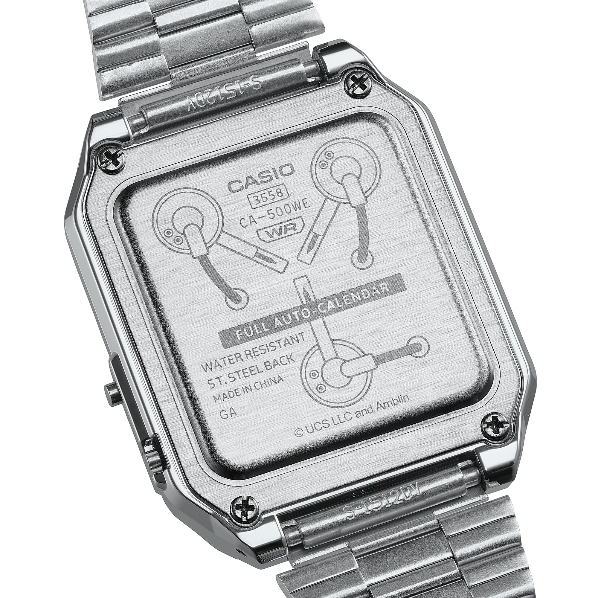 CASIO Back To The Future Collaboration model Classic CA-500WEBF-1AJR Men's Watch - Image 4