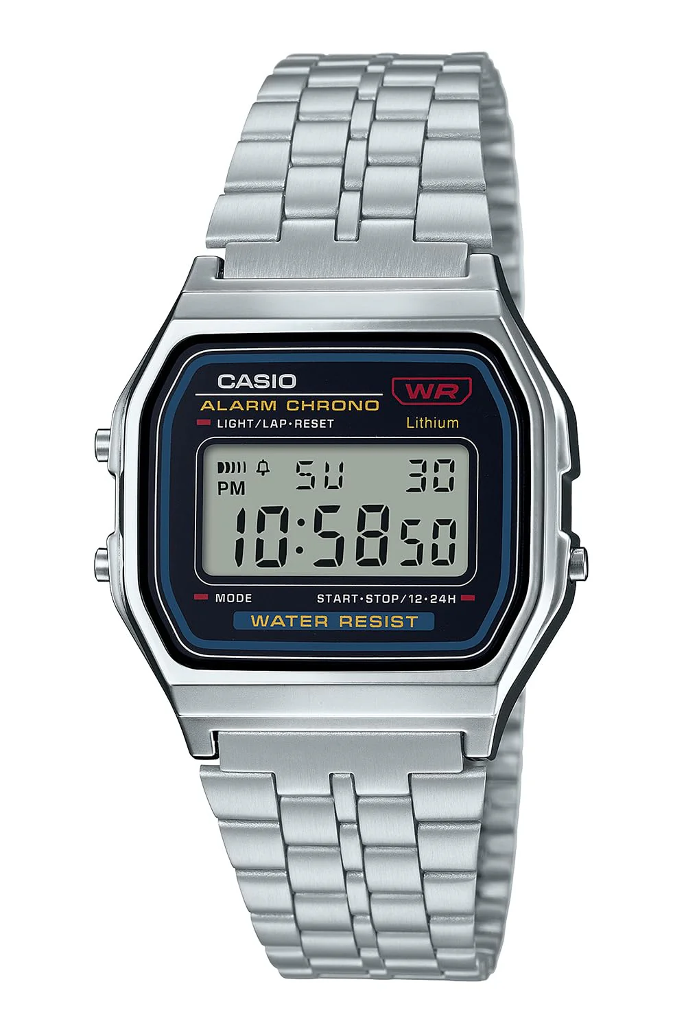 CASIO Collection A159WA-N1JH Silver Men's Watch Made in Japan