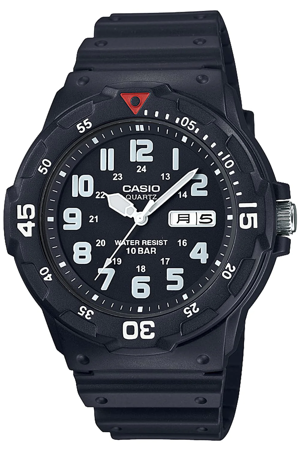 CASIO Collection MRW-200HJ-1BJH Men's Black Analog Watch
