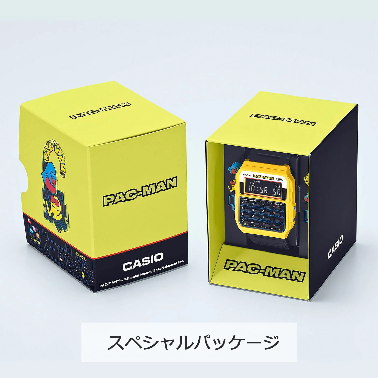 CASIO F-91WPC-1AJR Classic PAC-MAN Edition Digital Watch Made in Japan Black - Image 3
