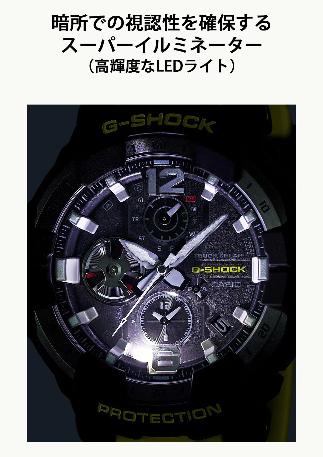 CASIO G-Shock Gravitymaster Bluetooth Solar Watch GR-B300RY-1A9 Yellow - Image 9