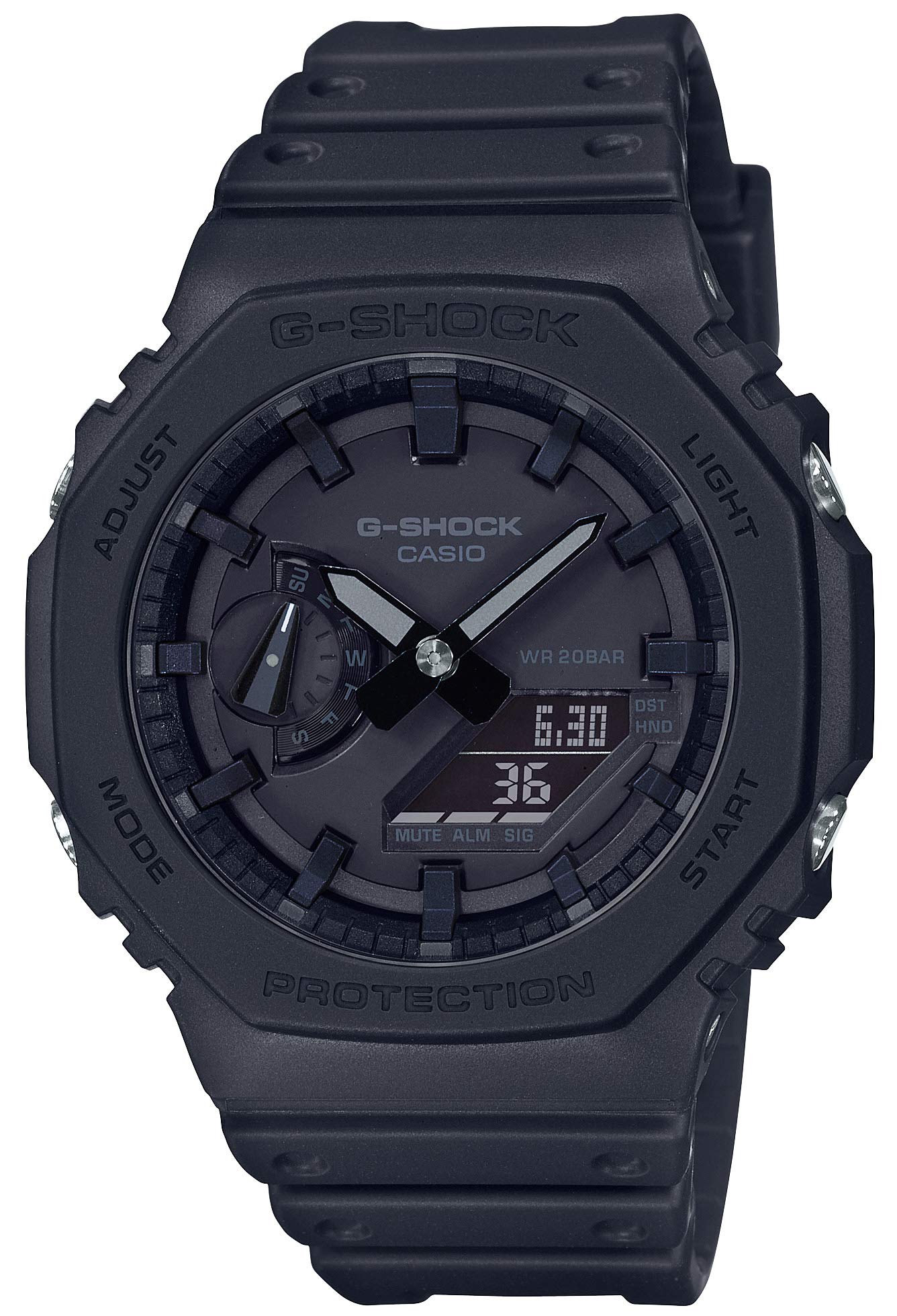 CASIO G-Shock Men's Watch Carbon Core Guard GA-2100-1A1JF Black