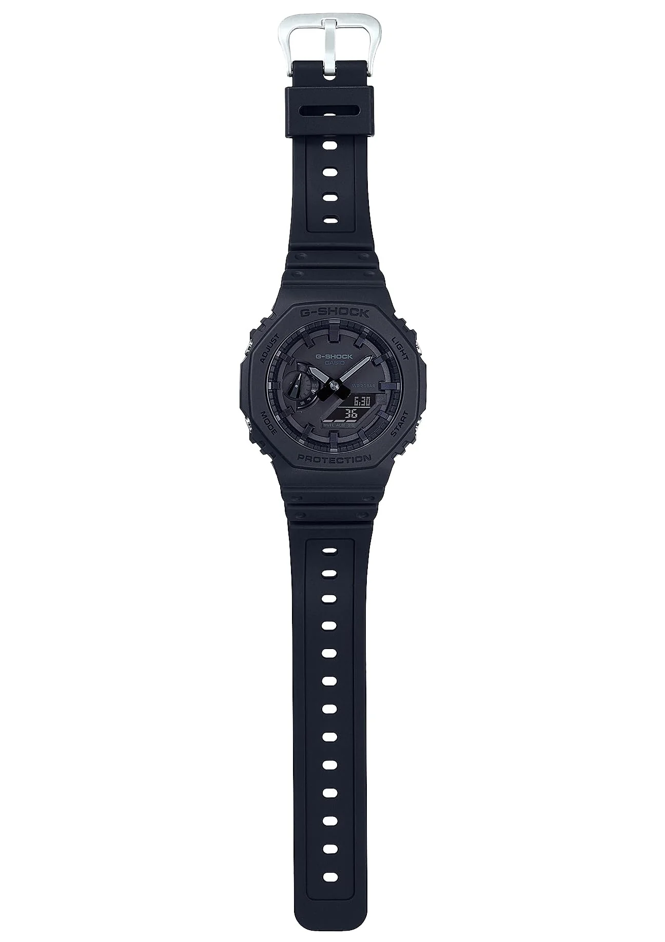 CASIO G-Shock Men's Watch Carbon Core Guard GA-2100-1A1JF Black - Image 2