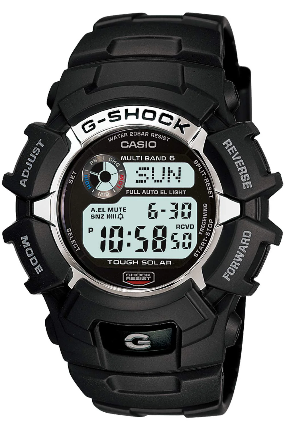 CASIO G-Shock Solar Radio-Controlled Watch GW-2310-1JF Black Mens