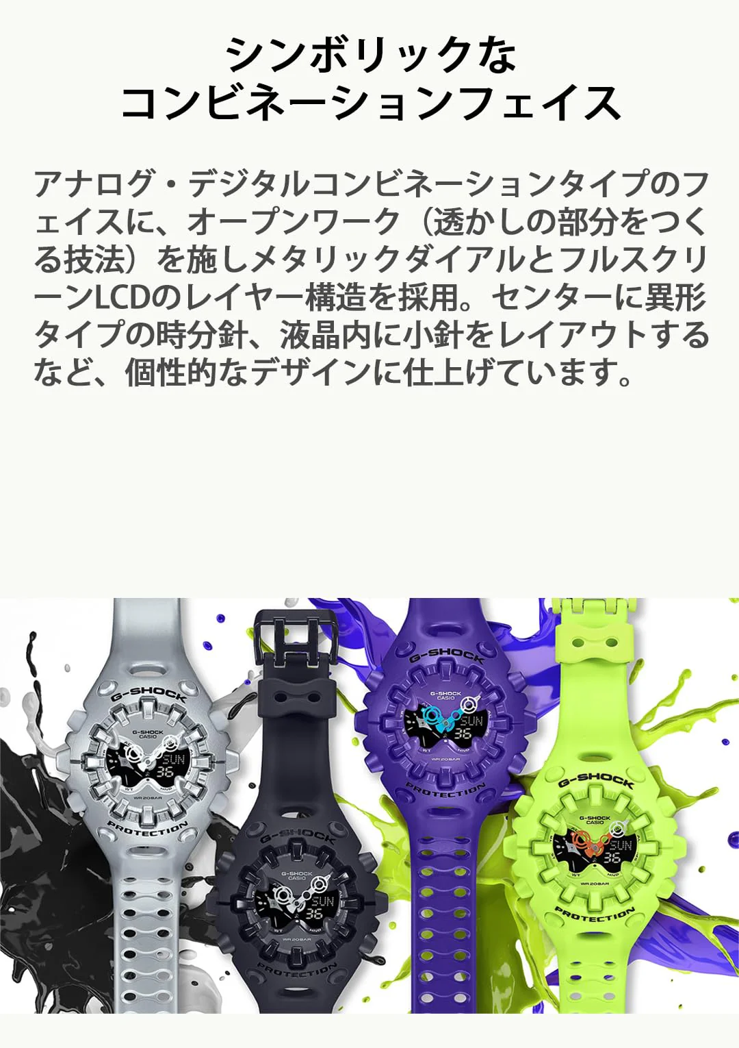 CASIO G-Shock Watch Domestic Model GA-V01-9AJF Men's Yellow - Image 7