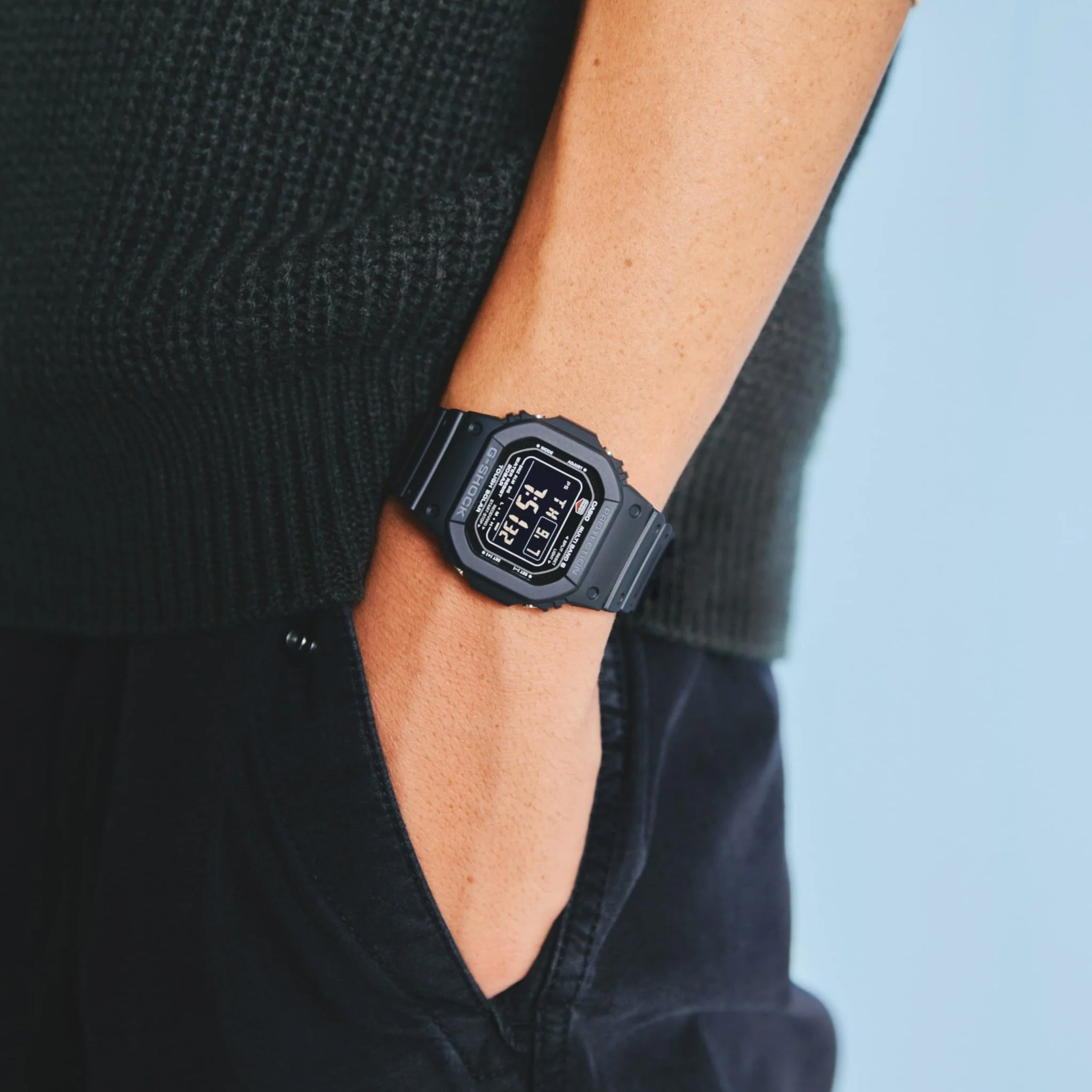 CASIO G-Shock Watch Domestic Model GW-M5610U-1BJF Black Men - Image 2