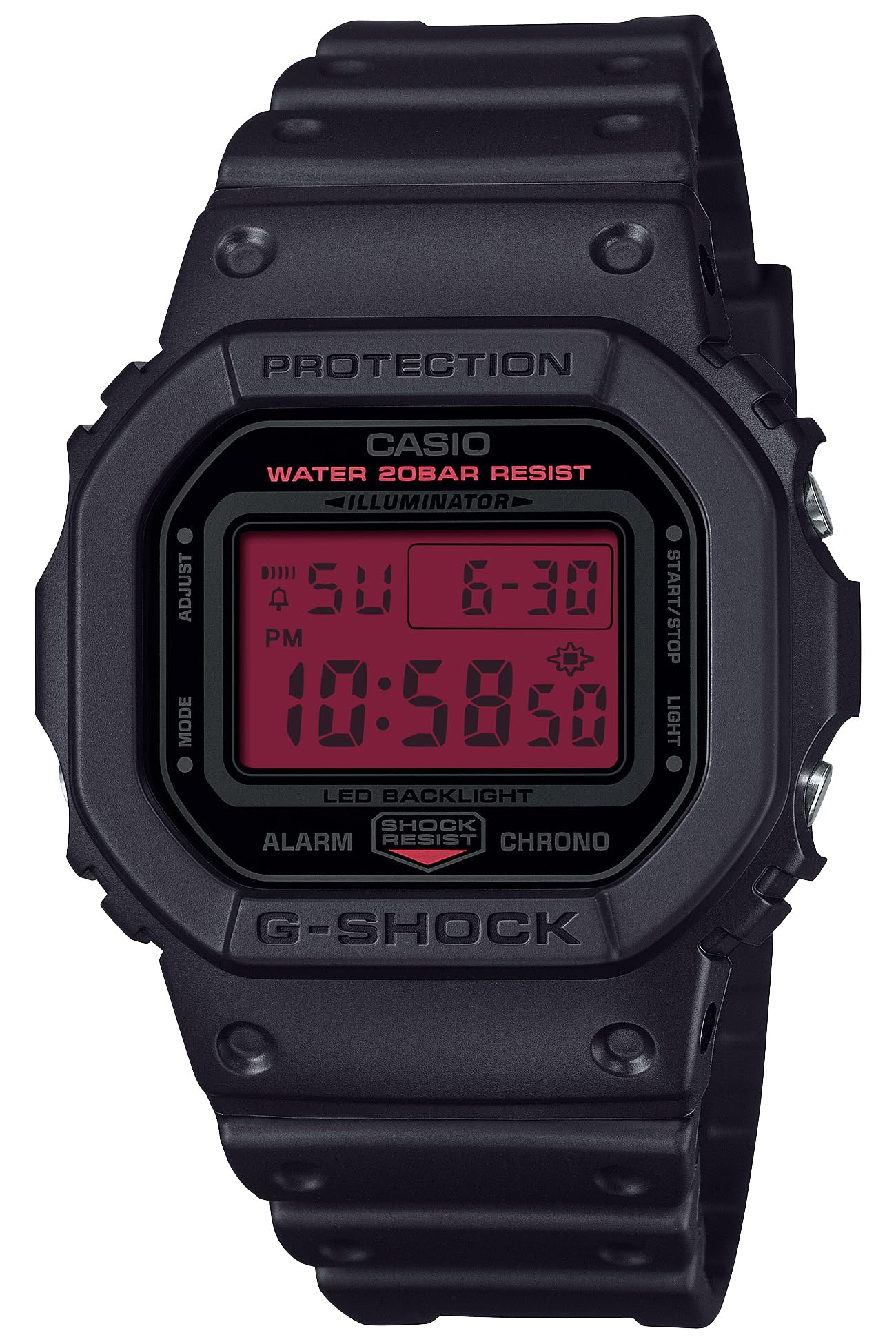 CASIO G-Shock Watch Eco-Friendly Material DW-5600BBR-1JF Black Men