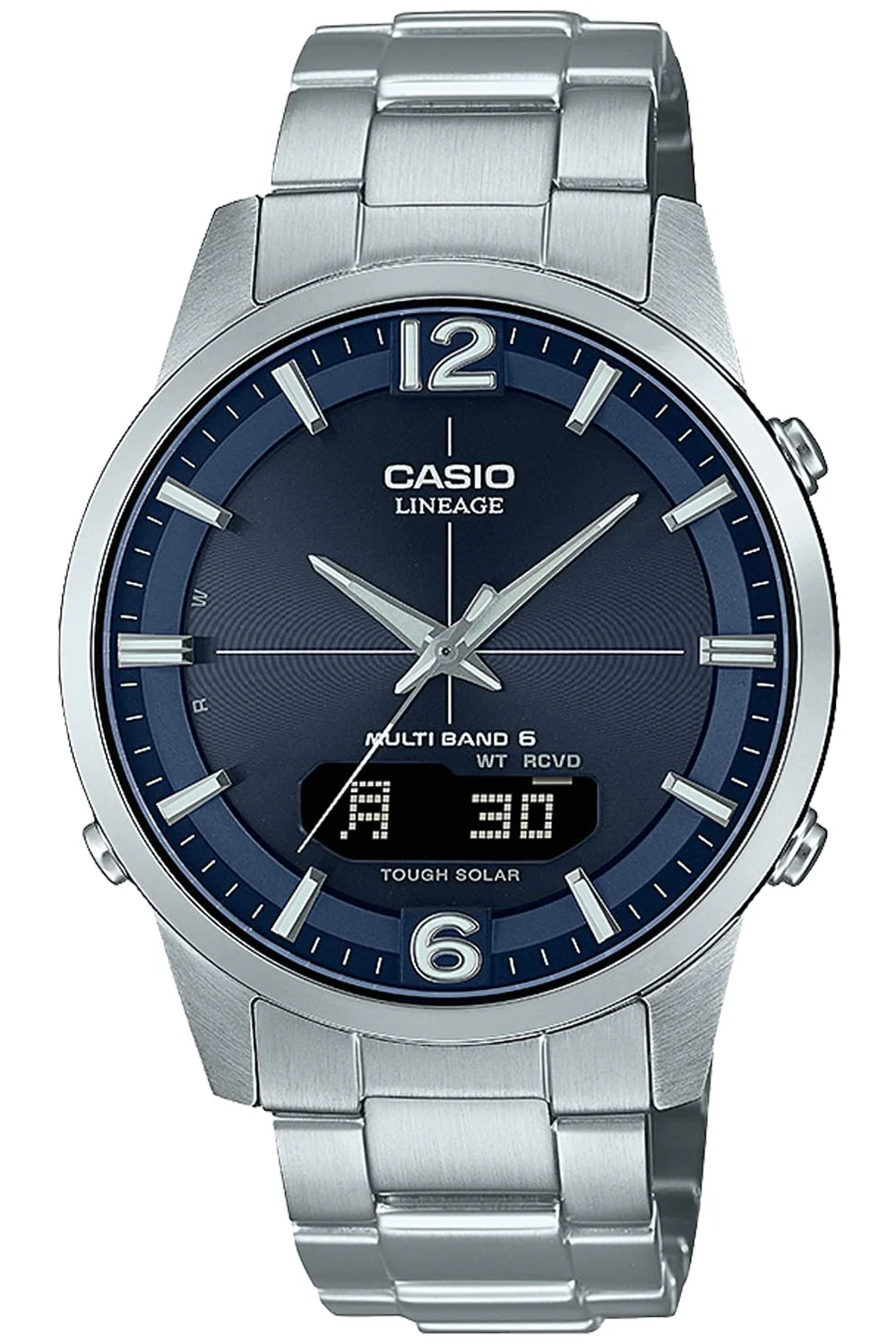 CASIO Lineage Radio Solar Watch LCW-M170D-2AJF Mens Silver