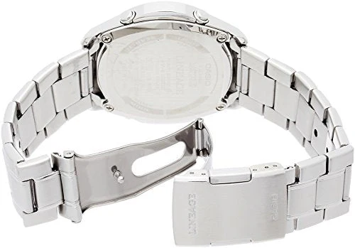 CASIO Linear Series Radio Solar Watch LCW-M100DE-1A3JF Silver Men's - Image 3