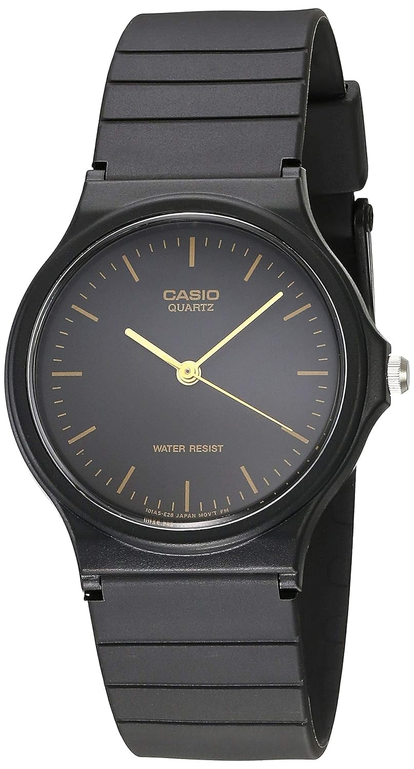 CASIO Men's Watch Black MQ-24-1E Analog Classic Wristwatch