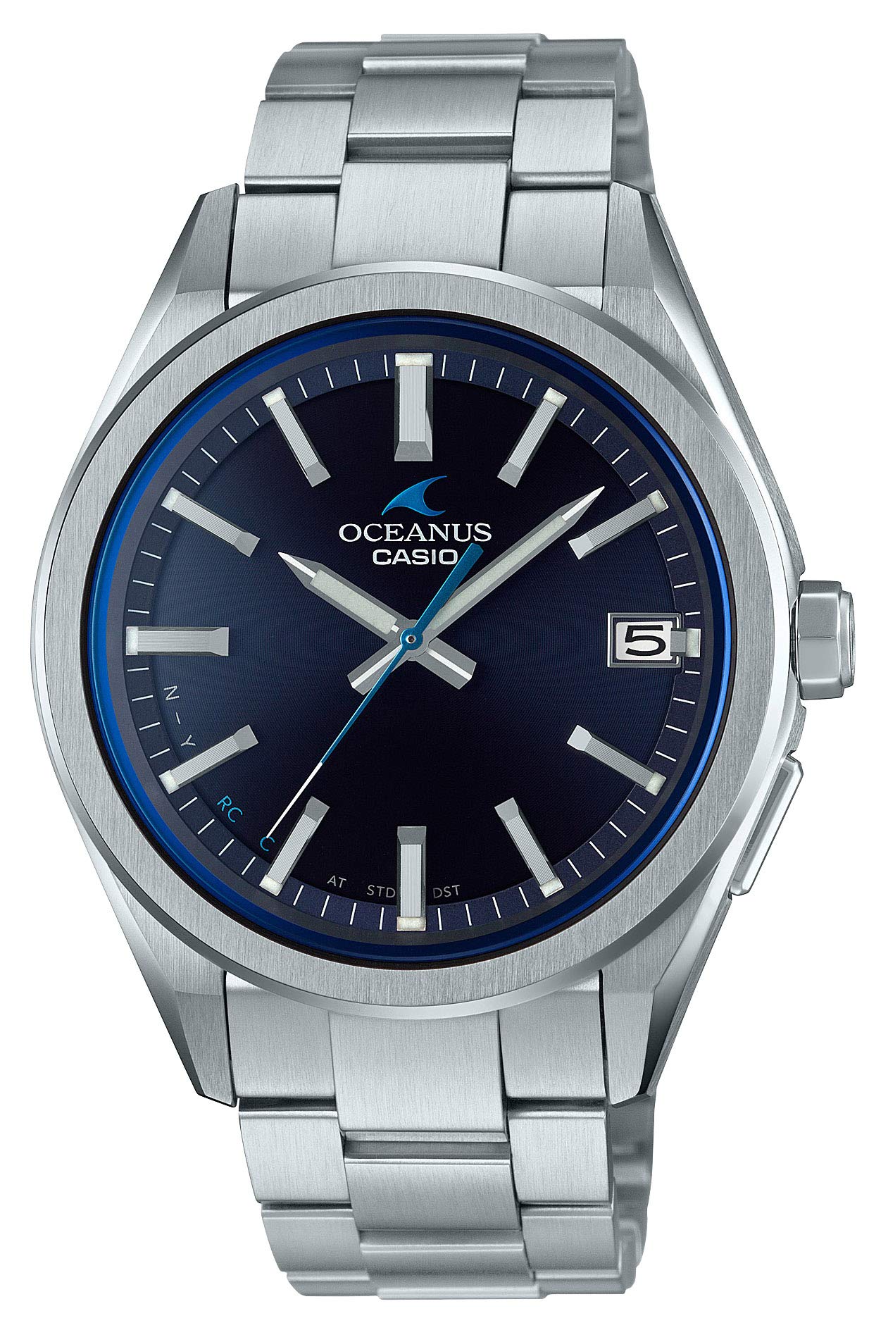 CASIO Oceanus OCW-T200S Solar Bluetooth Radio Wave Watch Made in Japan Silver