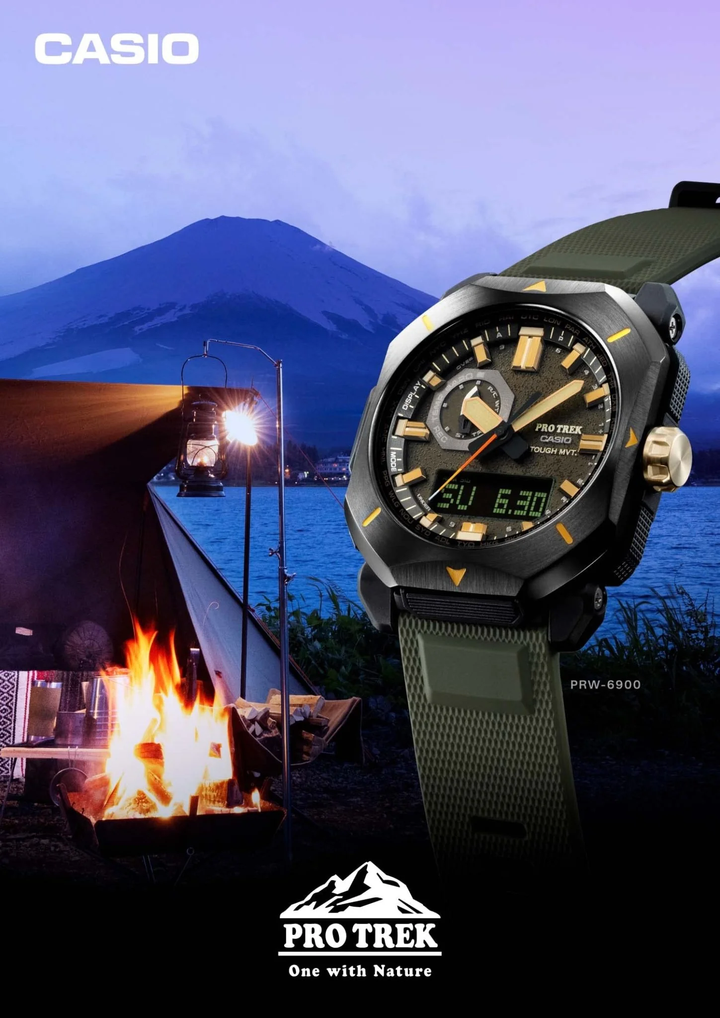 CASIO Pro Trek Solar Radio Climber PRW-6900YL-5JF Brown Men's Watch - Image 3