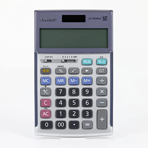 CASIO Professional Business Calculator 12-Digit Check Function JS-20WKA-SR Silver - Image 13