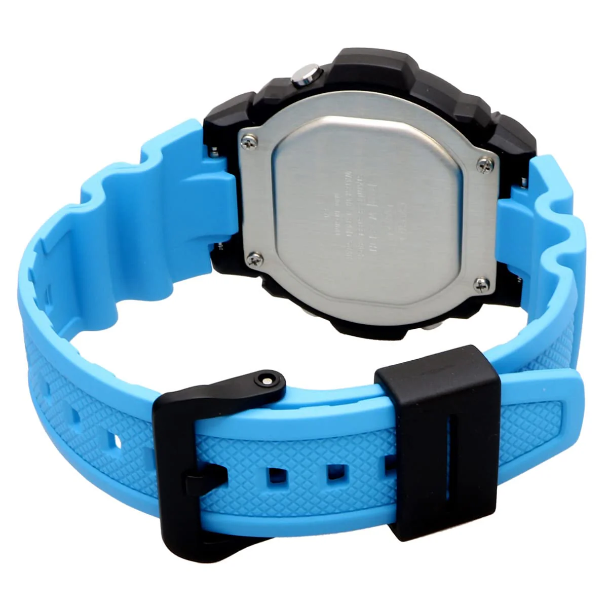 CASIO Standard Digital Watch Men's W-219H-2A2V Aqua Blue - Image 4