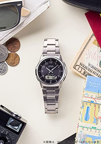 CASIO Wave Ceptor Radio Solar Watch WVA-M630D-2AJF Men's Silver Japan - Image 4