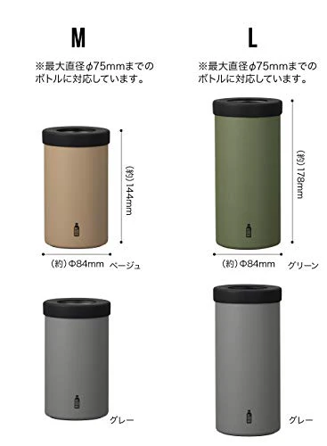 CB Japan BOT GOMUG PET Bottle Stainless Holder L Size - Image 6