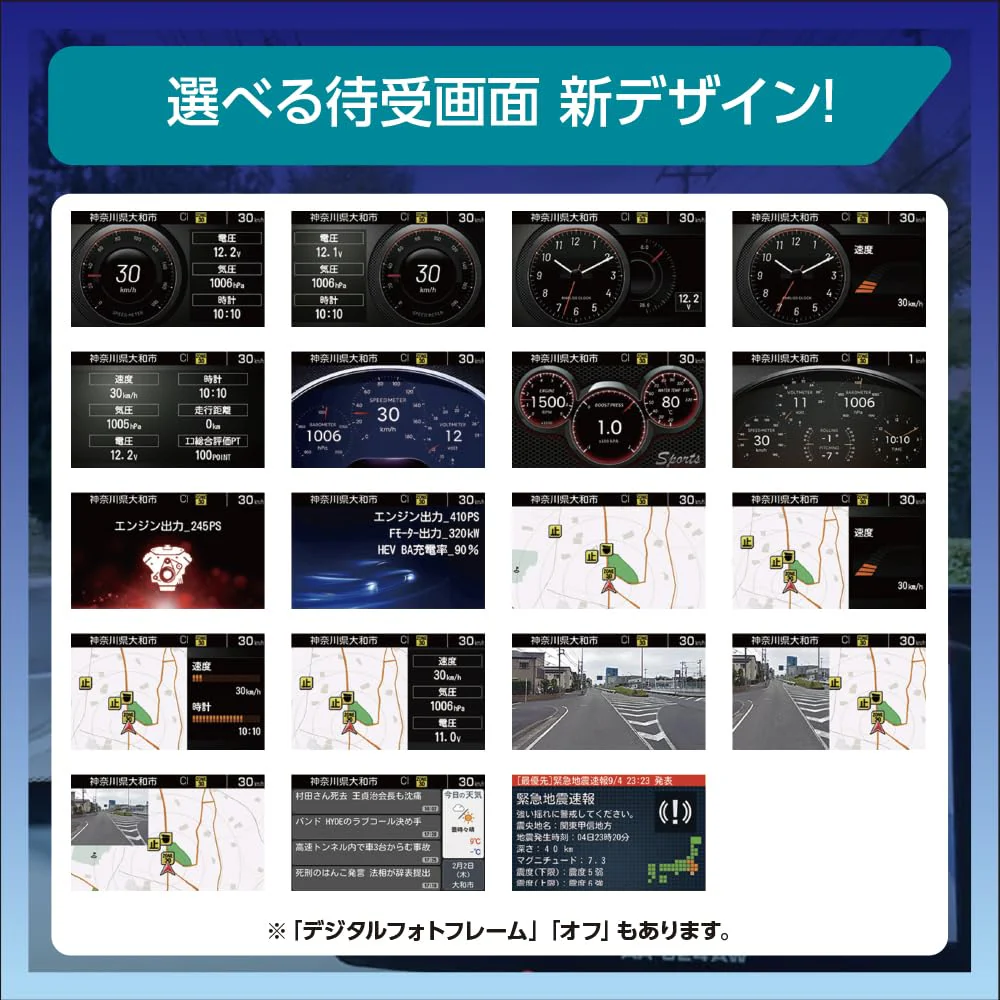 Cellstar AR-824AW Laser/GPS Radar 18-band Triple Sensor OBD-II Dashcam Link - Image 8