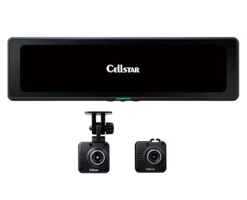Cellstar CS-2000SM 10 2in Digital Inner-Mirror Dash Cam Front/Rear FullHD 32GB - Image 2