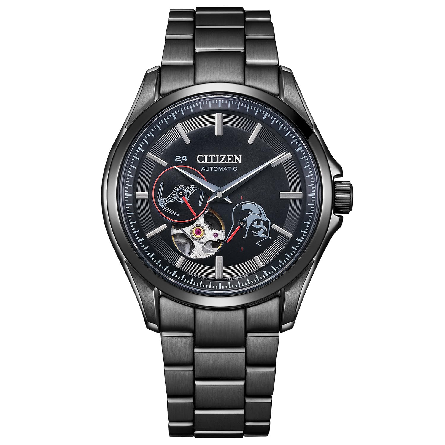 Citizen Darth Vader Limited Automatic Mechanical Watch NP1015-66E Black