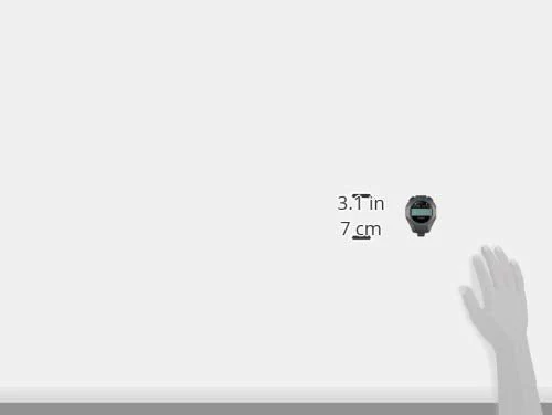 CITIZEN RHYTHM Stopwatch L 8RDA04-008 Simple Cumulative Split Time Dual Timer - Image 3
