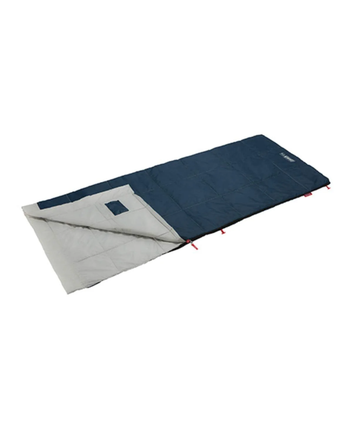 Coleman Performer III C15 Sleeping Bag, 2000034776, Usable Temperature 32°F (15°C), Envelope Type, White Gray - Image 4