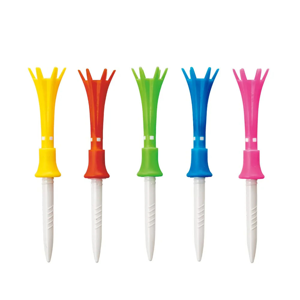 DAIYA GOLF Golf Tomahawk Tee Long (5-Pack) Tee-up height 40~50mm TE-510B B Type