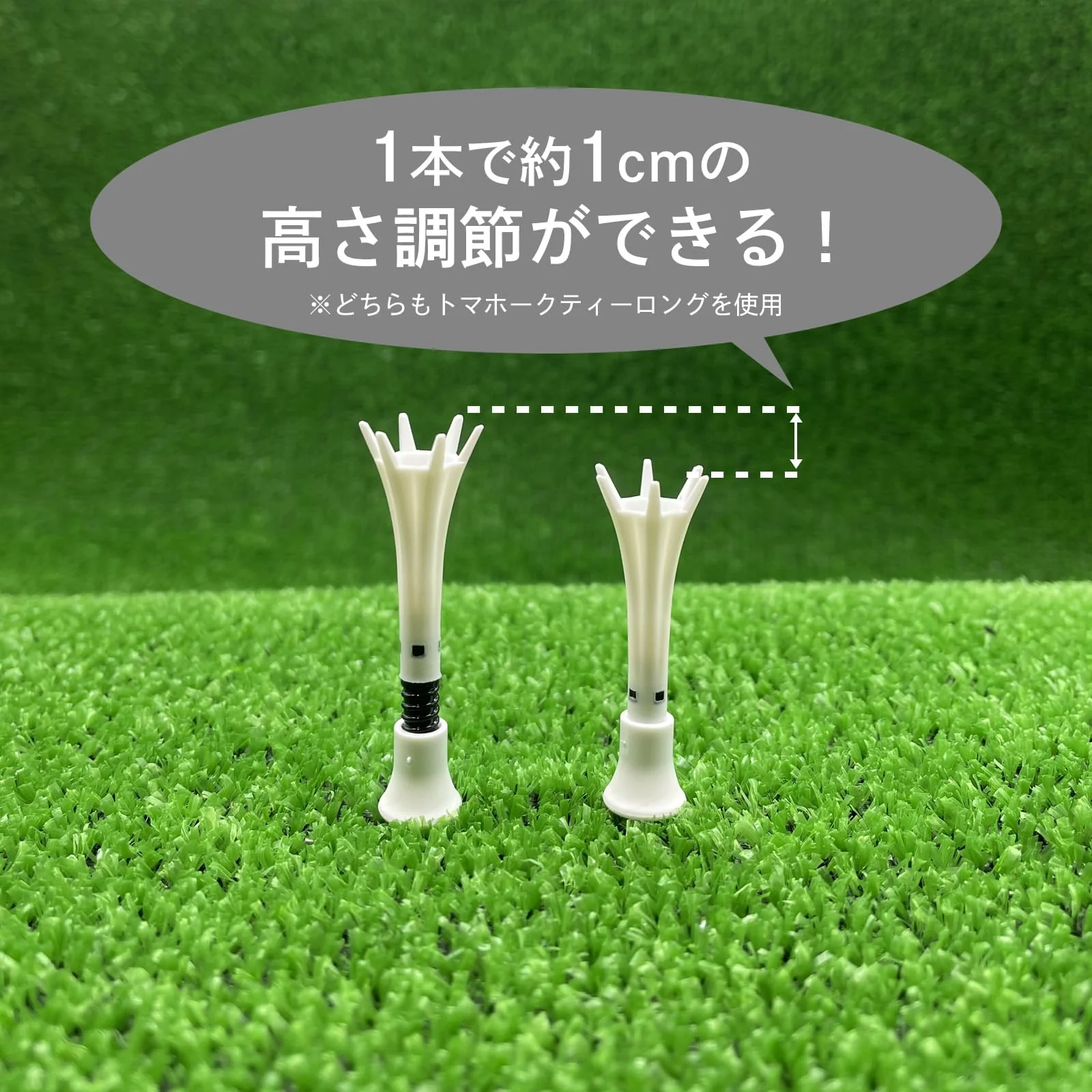 DAIYA GOLF Tomahawk Tee Long 9 Pack High Durability Japan TE-6014 Black - Image 3