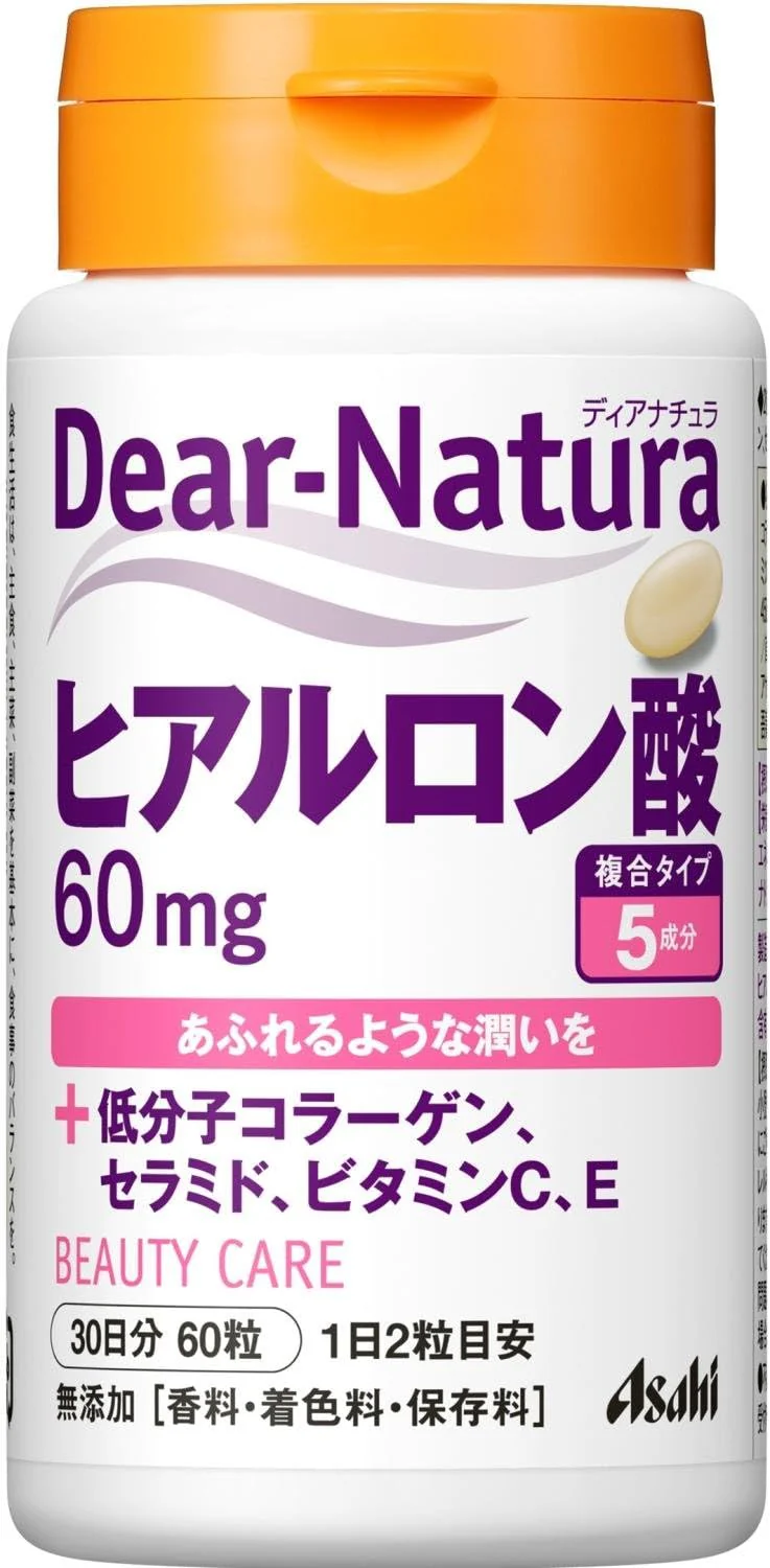 Dear-Natura Hyaluronic Acid 60 Tablets