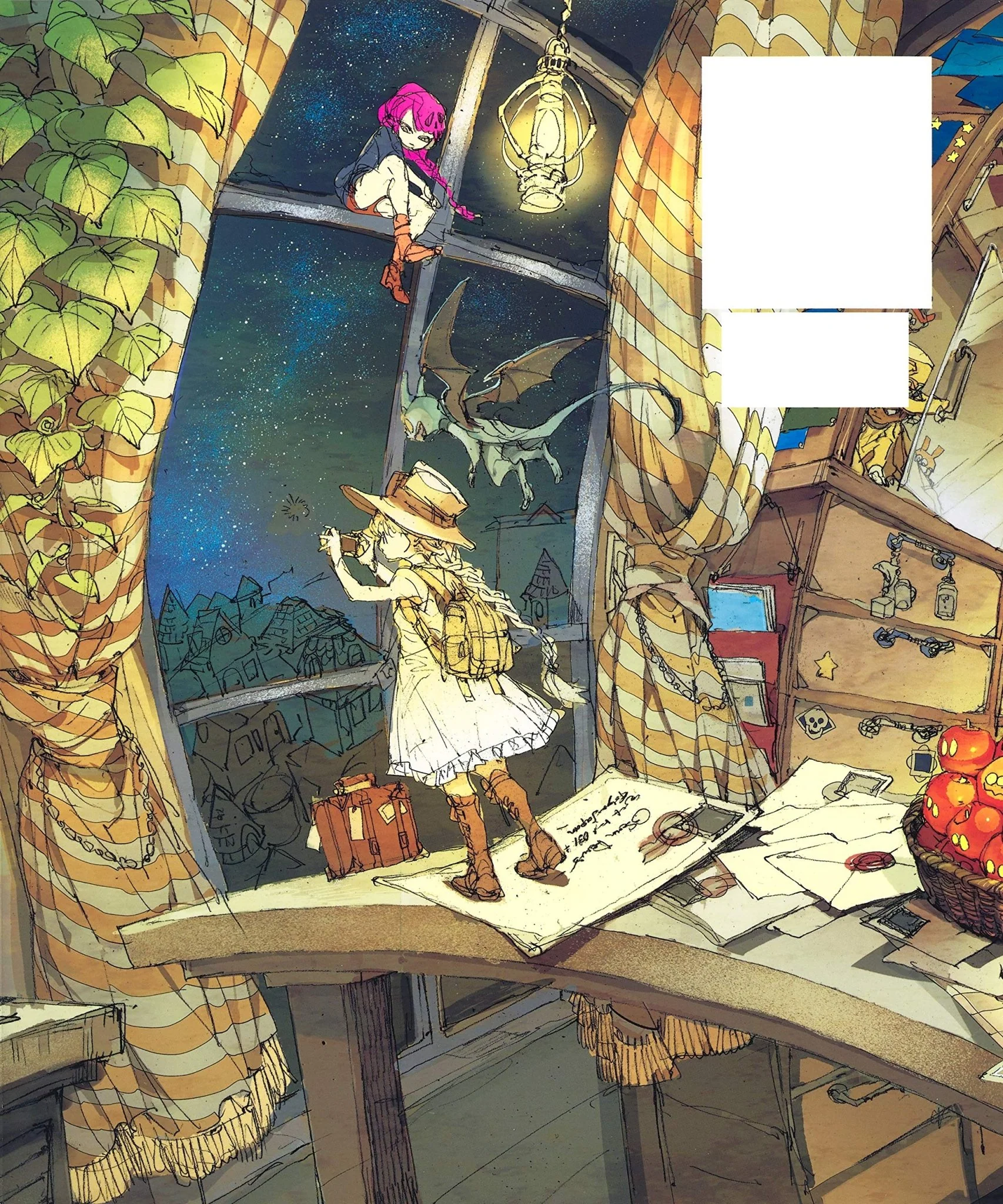 Demizu Posuka Art Book: POSTCARD PLANET (Deluxe Edition Comics) - Image 4