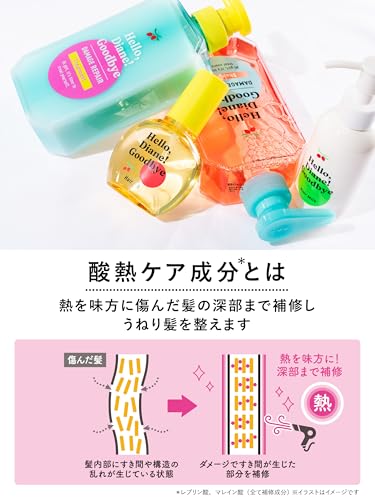 Diane Shampoo & Treatment Tea & Musk Fragrance High Damage Moisture Repair 400ml - Image 5