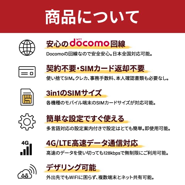 Docomo Prepaid SIM Card 20GB 5G 4G LTE Japan Data Only 3in1 Multi Slot - Image 3