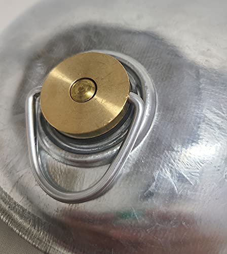 Doi Kinzoku Kasei Tin hot-water bottle type 1.2L 112886 silver - Image 4