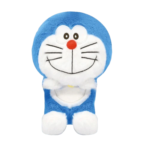 Doraemon Funbaruzu adorable round animal plush desk accessory - Image 2