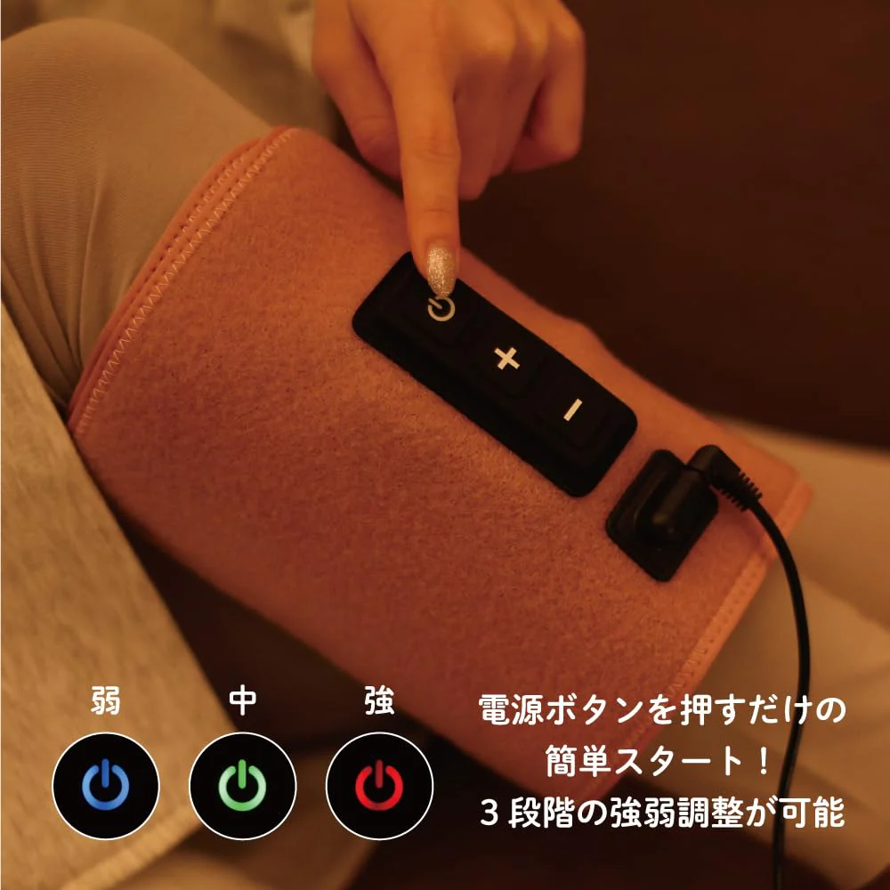 Doshisha Gorilla Calf Care One Leg Type High Power Lightweight Adjustable Purple ※100V - Image 4