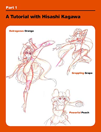 Drawing Fantastic Female Fighters Manga Art Book with 1200 Illustrations - Image 12