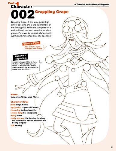 Drawing Fantastic Female Fighters Manga Art Book with 1200 Illustrations - Image 15
