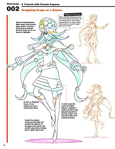 Drawing Fantastic Female Fighters Manga Art Book with 1200 Illustrations - Image 16