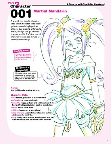 Drawing Fantastic Female Fighters Manga Art Book with 1200 Illustrations - Image 20