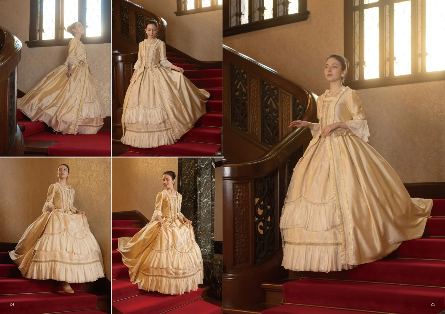 Dress Pose Catalog Reference Guide for Fashion Photography and Design - Image 3