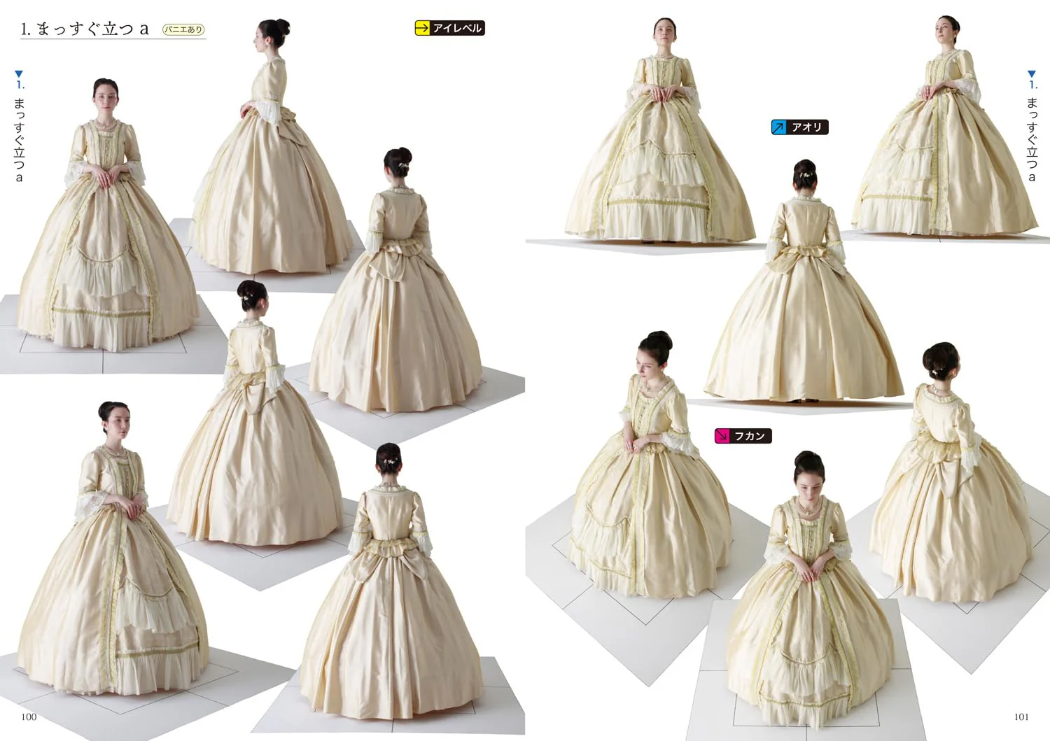 Dress Pose Catalog Reference Guide for Fashion Photography and Design - Image 7