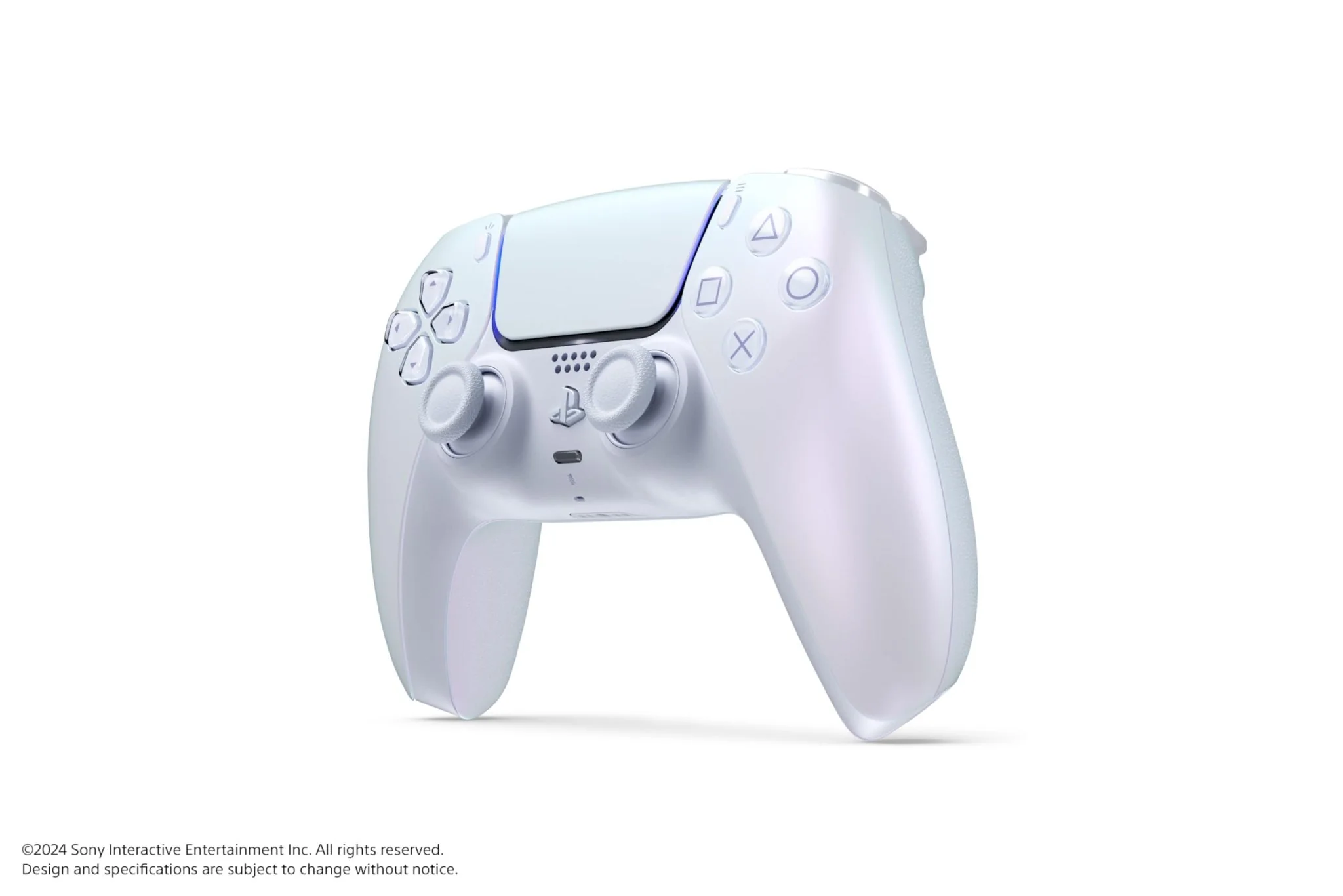 Sony PS5 DualSense Wireless Controller Chroma Pearl CFI-ZCT1J12 - Image 3