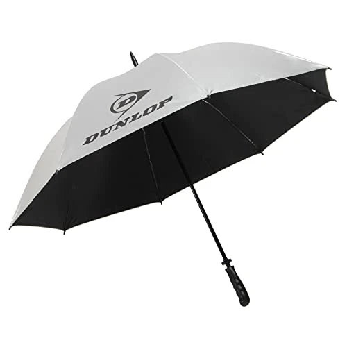 DUNLOP UV-Cut Parasol Sunshade Rainproof Umbrella 75cm Silver TAC-808 - Image 3