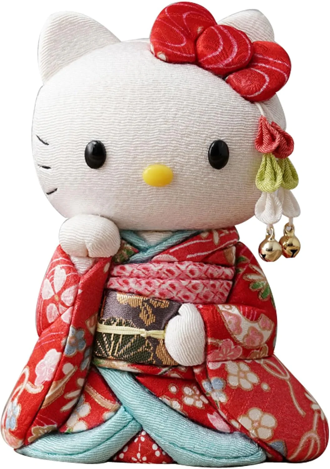 Edo kimekomi doll Maneki Hello Kitty premium maiko model - Image 2