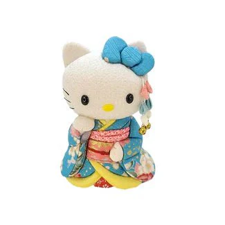 Edo kimekomi doll Maneki Hello Kitty premium maiko model - Image 5