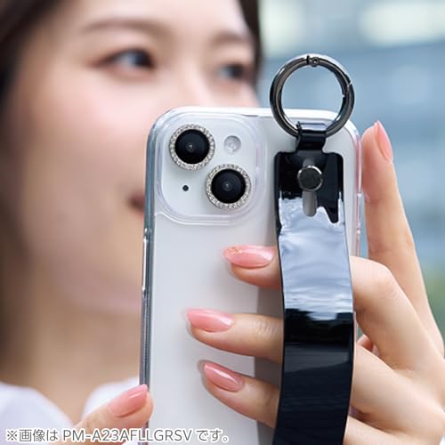 ELECOM iPhone 16 Pro / iPhone16 Pro Max Camera Lens Protector 10H Toughened Glass Silver - Image 7
